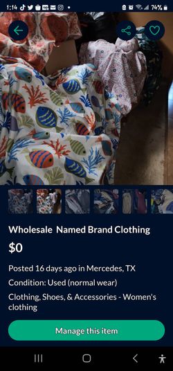 Clothing By The Bulk/ Ropa Por Mayoreo