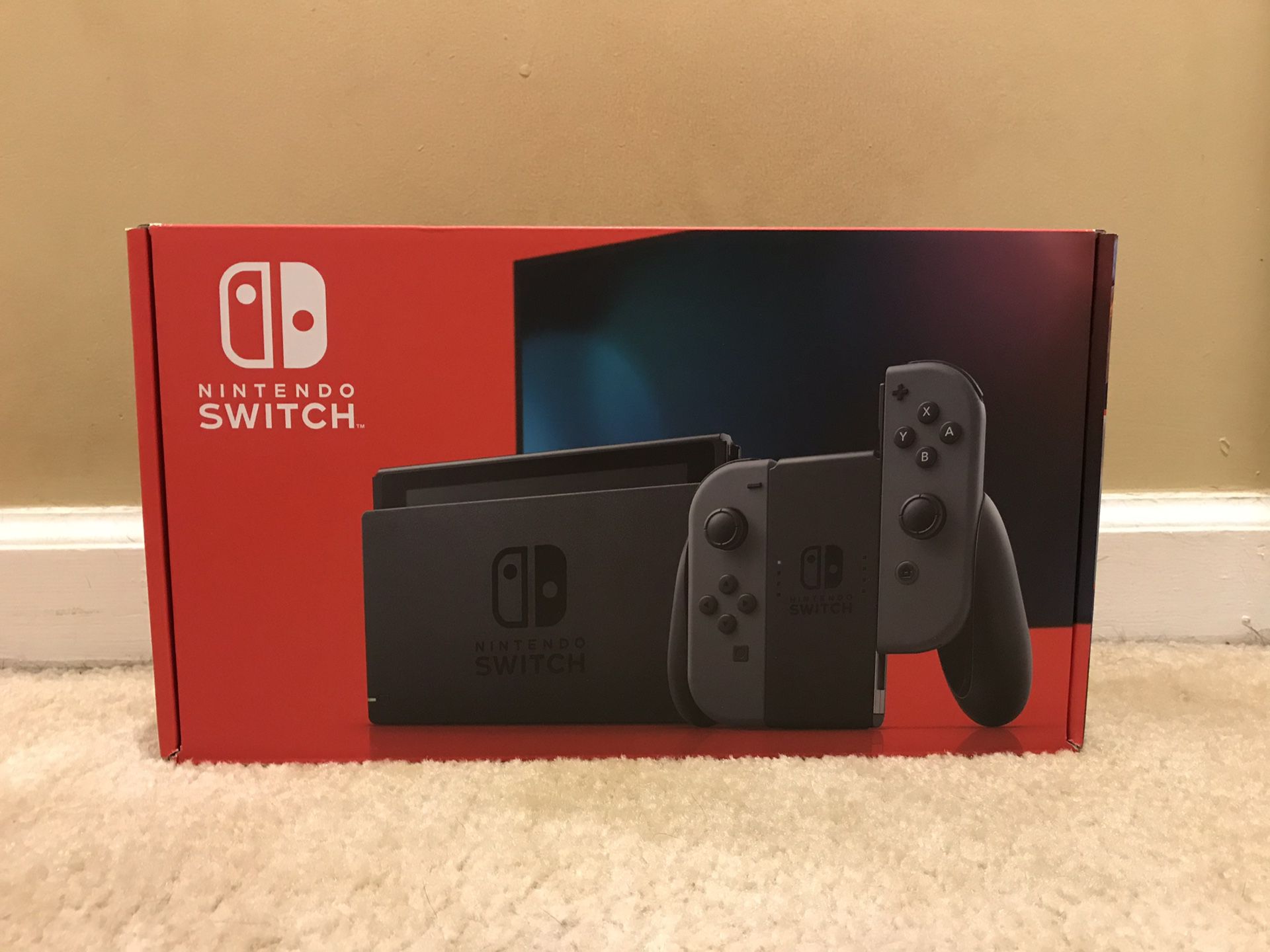 Nintendo Switch V2 - Gray Joy-Con