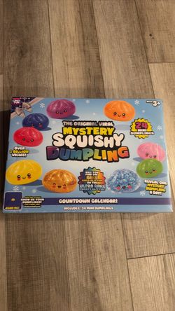 Mystery Squishy Dumpling Countdown Calendar
