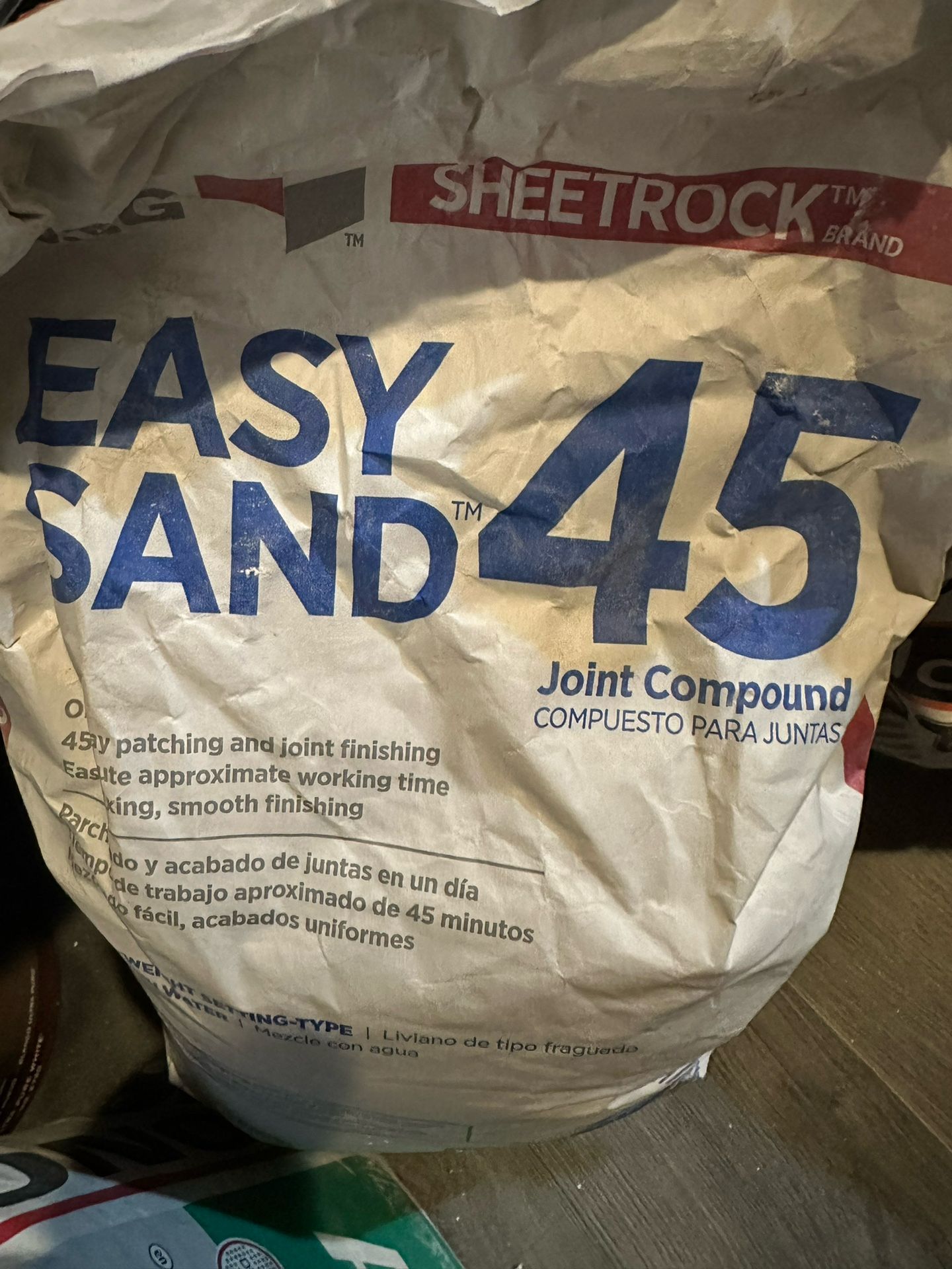 Easy Sand 45 Light Weight Setting Joint Compound 