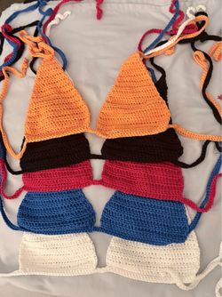 Crochet Swim tops