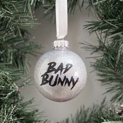 Custom Ornaments Bad Bunny