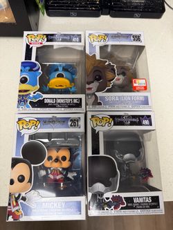 Funko Pop Kingdom Hearts Lot