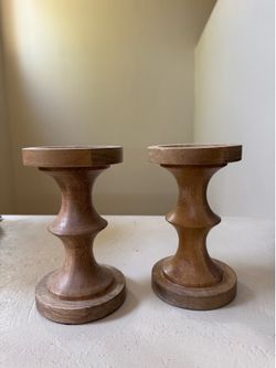 Wooden Candle stands