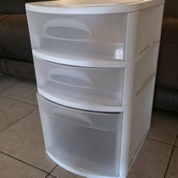 Sterilite 3 Drawer Cart 