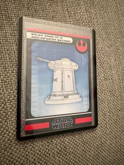 Star Wars Card Golan Arms (Hesperia Ca)