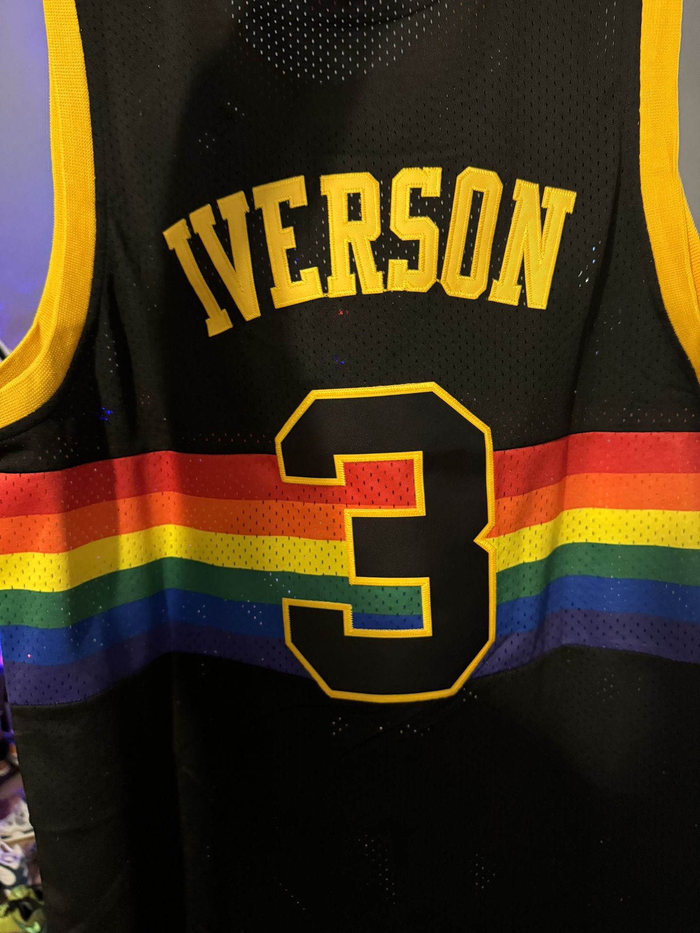 Allen Iverson Mitchell And Ness Jersey (M) 
