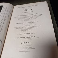 An Old Antique History Book.