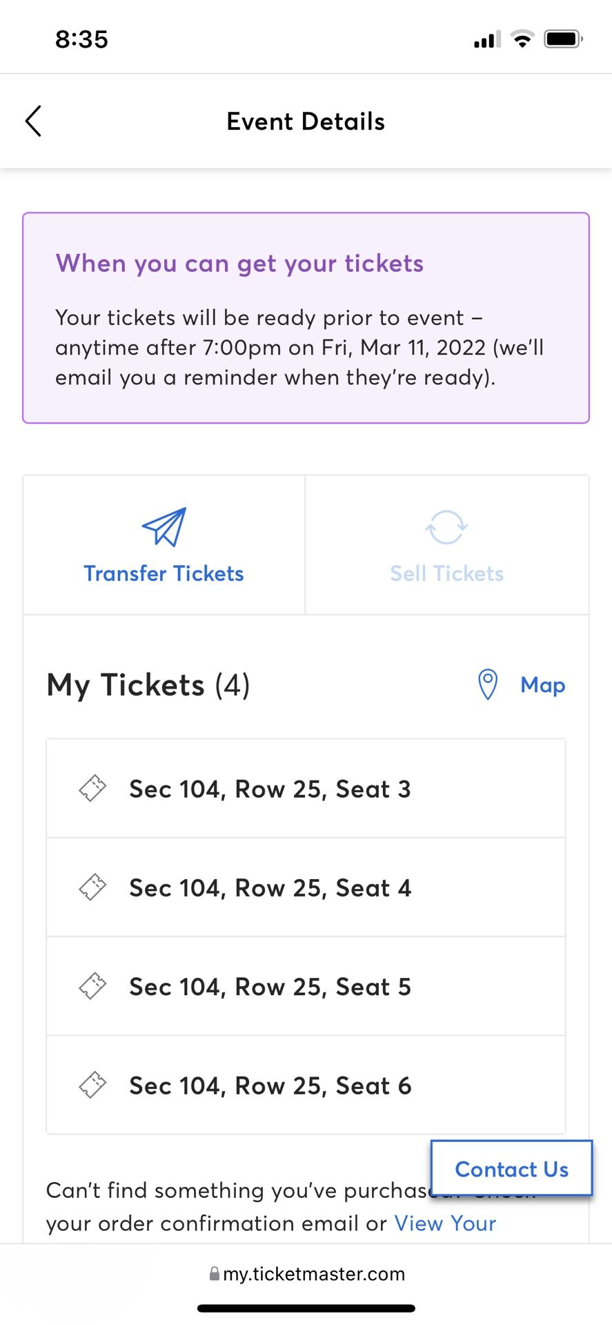 Jo Jo Tickets March 12