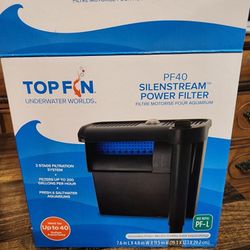 Top Fin Silentstream 40 Power Filter 