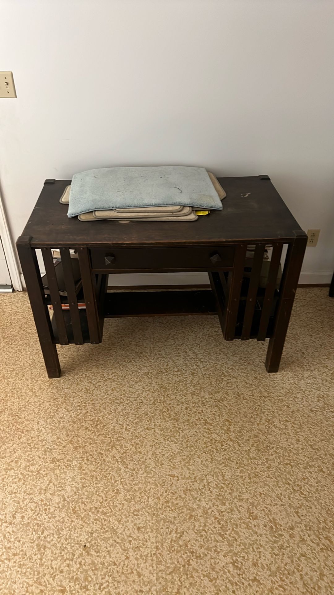 Antique library table