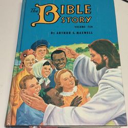 The Bible Story Book 10 By Arthur S. Maxwell (1956 Hardcover) Vintage
