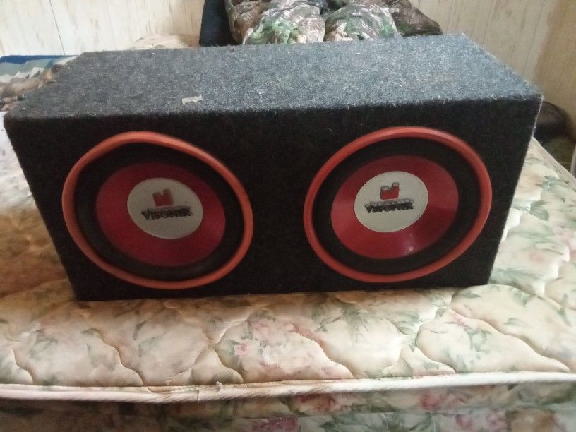 A Sub Box For A Car