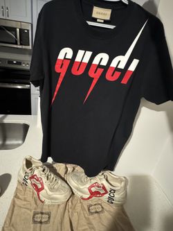 Gucci Shirt and Shoes