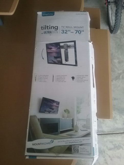 simplicity tilting tv wall mount instructions 32 - 70 Model SXD-B1