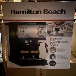 Hamilton Beach dual Cappuccino And Espresso Machine