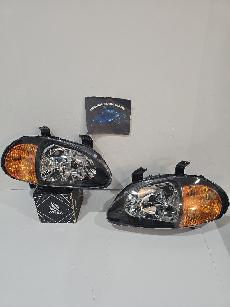 Honda DEL Sol 1993-1997 Headlights