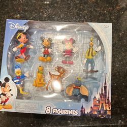 Disney Figurines (8)