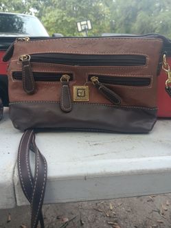 BROWN STONE MOUTAIN PURSE
