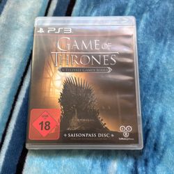 Game Of Thrones Telltale Game Series Ps3 Game Playstation 3