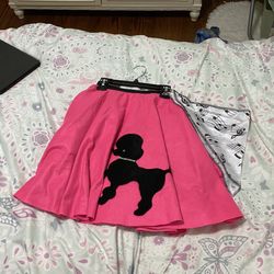 Girls/Teens Poodle Skirt 