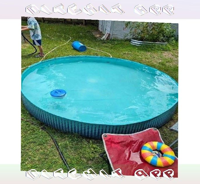 believe station Kids' Play Pool Perfect for Water Fun Throughout Summer