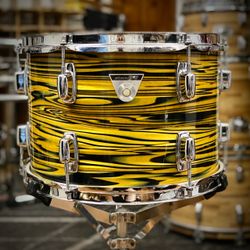 Ludwig 9x13 Standard Rack Tom - Lemon Strata (1970s)