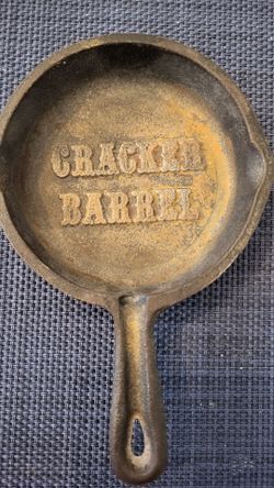 VINTAGE Cracker Barrel Mini Cast Iron Skillet