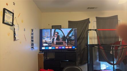 Large Flat Screen Smart TV