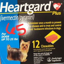 Dog Flea And Tick And Heart worm Prevention 