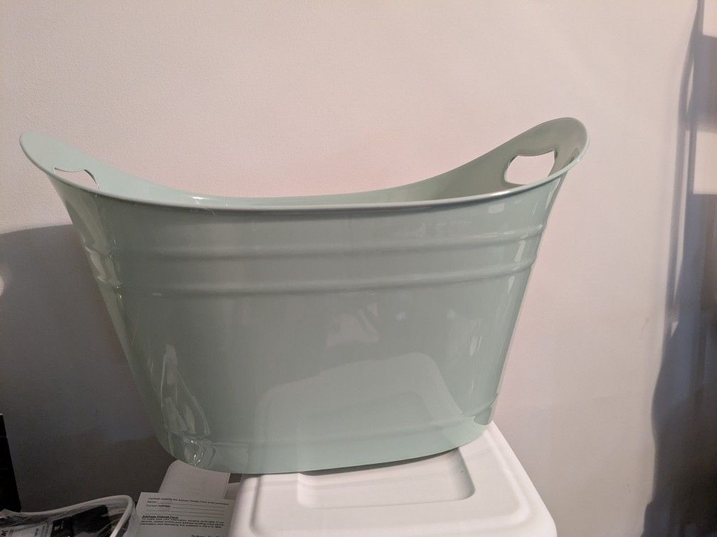 2 Oval Tubs. From Dollar Tree