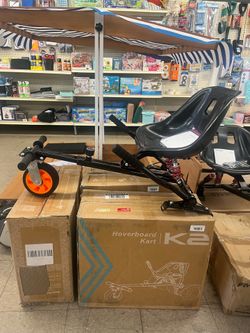 Gyroor K2 Self Balancing Scooters Seat Attachment Go Kart Conversion for 6.5'' to 10'' - Black