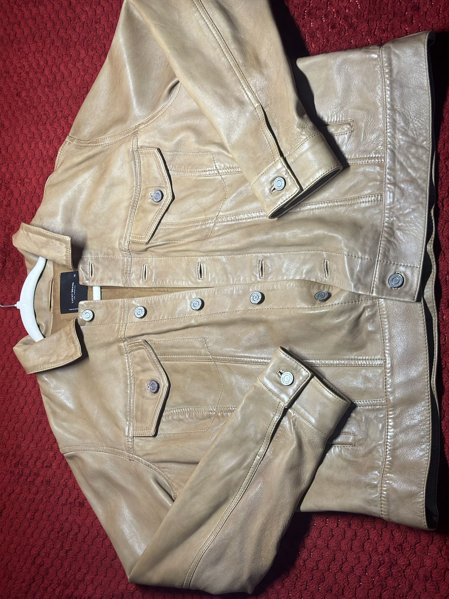 Leather Trucker Jacket