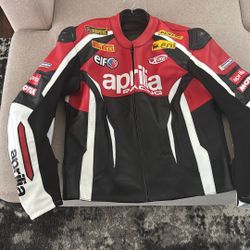 Motorcycle Jacket. Full Leather  Size XL