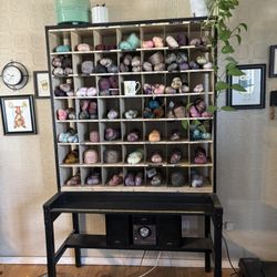 Vintage Standing Mail Sorter