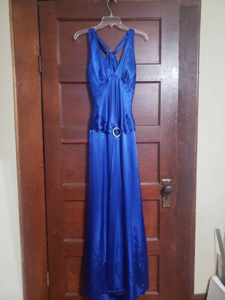 Blue Prom Dress