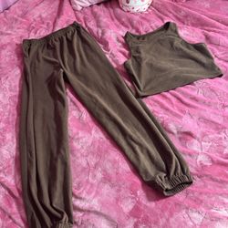 Brown Matching Lounge Set 🤎✨