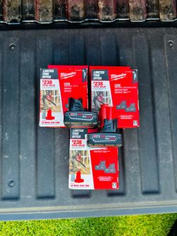 Milwaukee M12 RedLithium XC6.0 Battery 2-Pack x3