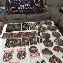 Venom Birthday Party Supplies