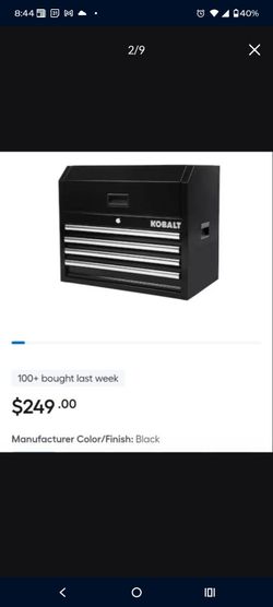 Kobalt tool box