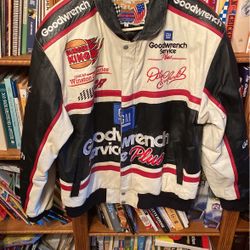 Dale Earnhardt Leather Racing Jacket 