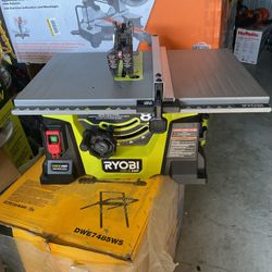 ONE+ HP 18V Brushless Cordless 8-1/4 in. Compact Portable Jobsite Table Saw (Tool Only)