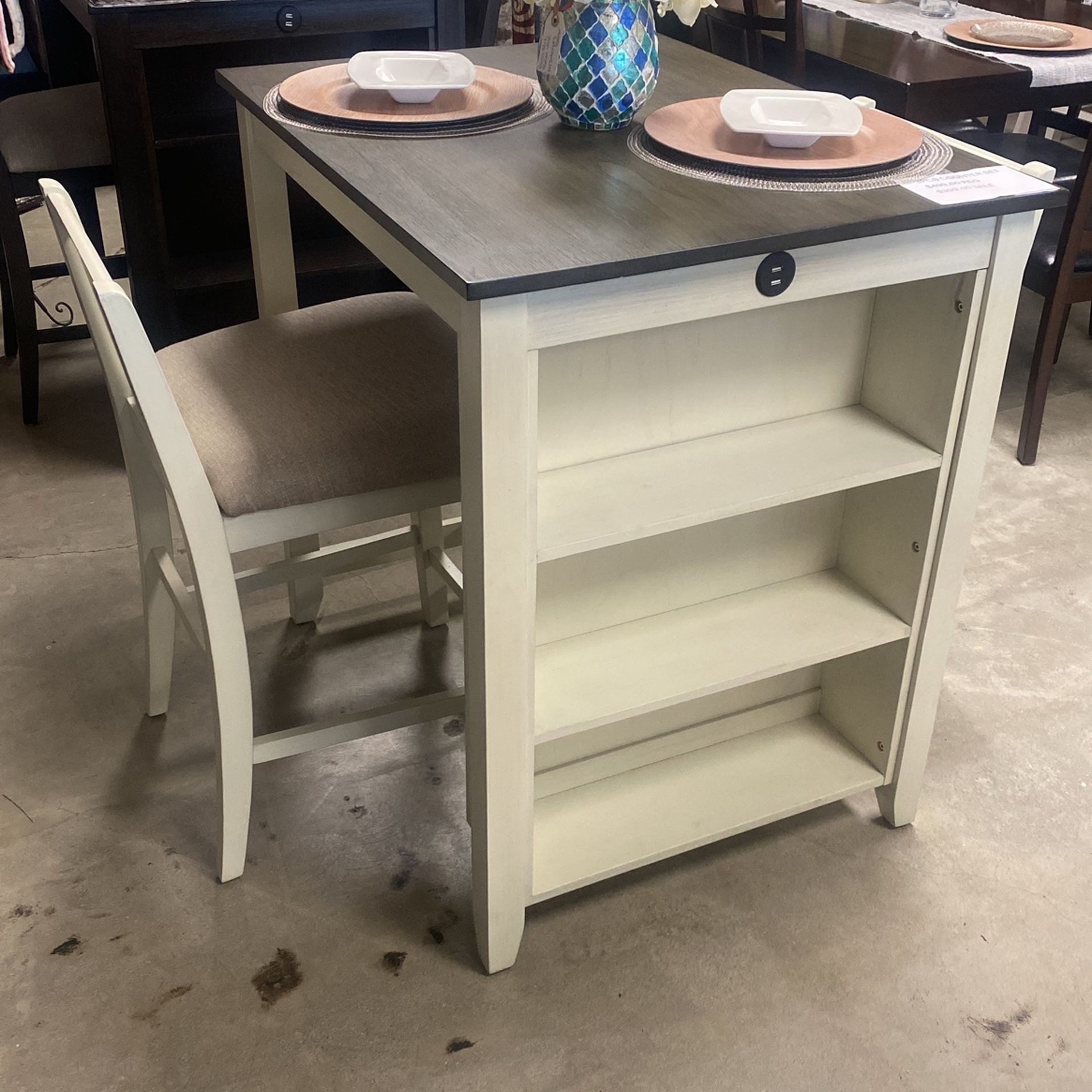 3pcs Counter High Table Set