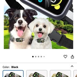 Dog Bark Collar, Smart Barking Collar with 4 Modes, 7 Adjustable Sensitivity for Barking Howling Whining, Automatic Anti Barking Device for Large Medi