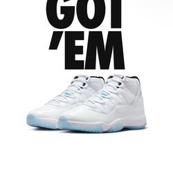 Jordan 11 Legend Blue