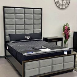 ✨New in stock Queen bed frame- finance available $39 down