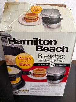 Breakfast sandwich maker