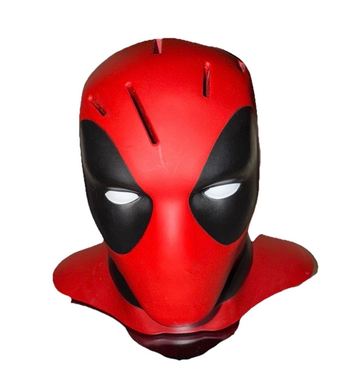 Marvel Comics DEADPOOL Knife BLOCK 7.5" Hard Plastic Head Collectible Kitchen