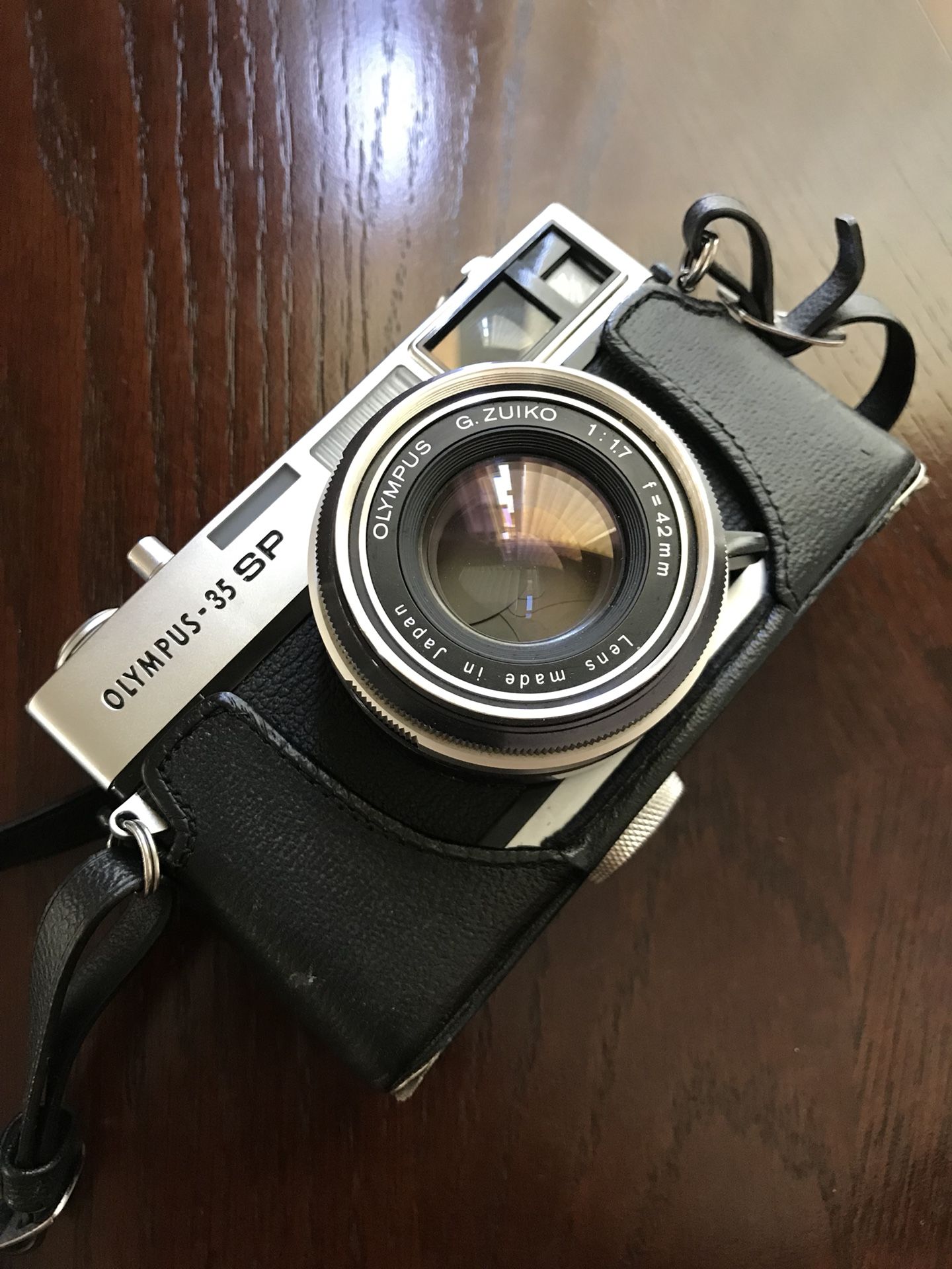 OLYMPUS-35 SP G.Zuiko 1:1.7 f=42mm ※※ Meter OK!! OLYMPUS 35 SP Rangefinder G.ZUIKO 42mm f/1.7 *Exc