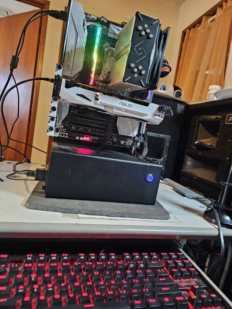 ASUS Open Air X99 Series Gaming PC i7-3.0GHz-Xtreme-CPU. 16GB Ram 1TB SSD GPU: GTX 8GB Graphics